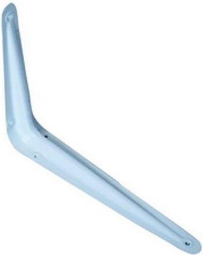 Console blanche pour étagères 350 × 300 mm - 2 pièces