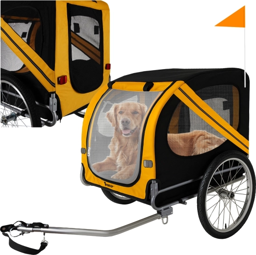 Remorque vélo Purlov pour chiens et chats jusqu’à 40 kg