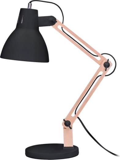 Lampe de table Solight Falun E27 – Noire