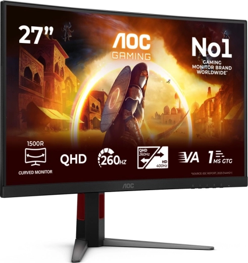 260 Hz et 1 ms pour des performances de jeu extrêmement fluides