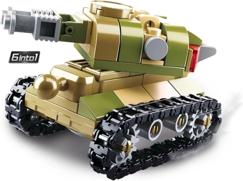 Sluban Roi de la Force Terrestre Construction Robot Militaire