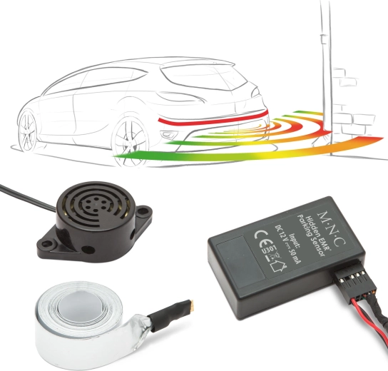 Capteur de stationnement électromagnétique invisible avec bande de 220 cm