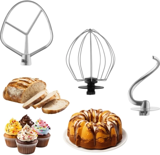 Trois accessoires pour la pâtisserie