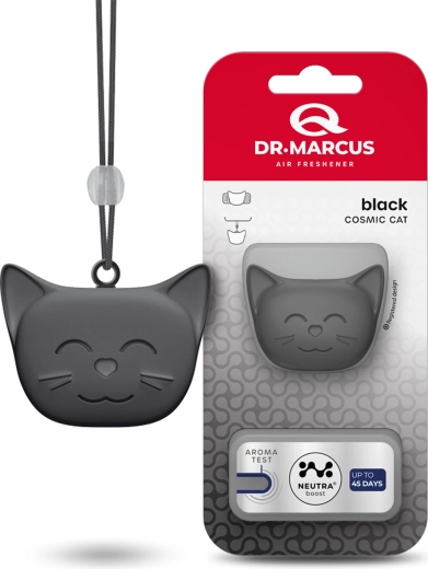 Désodorisant pour voiture Dr. Marcus Cosmic Cat Black