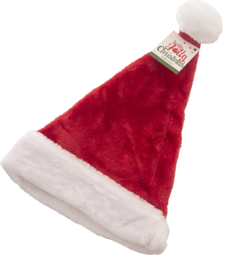 Bonnet de Noël en peluche 30 × 40 cm