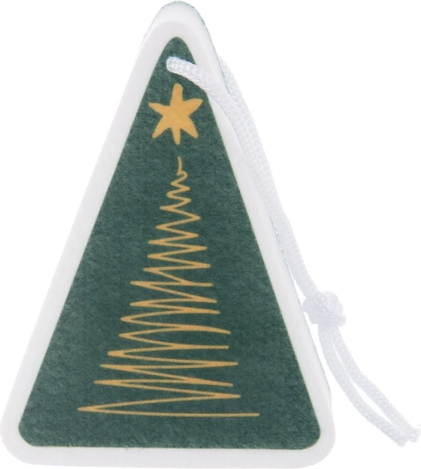 Éponge à vaisselle motif sapin (PU/PES), 1 pc