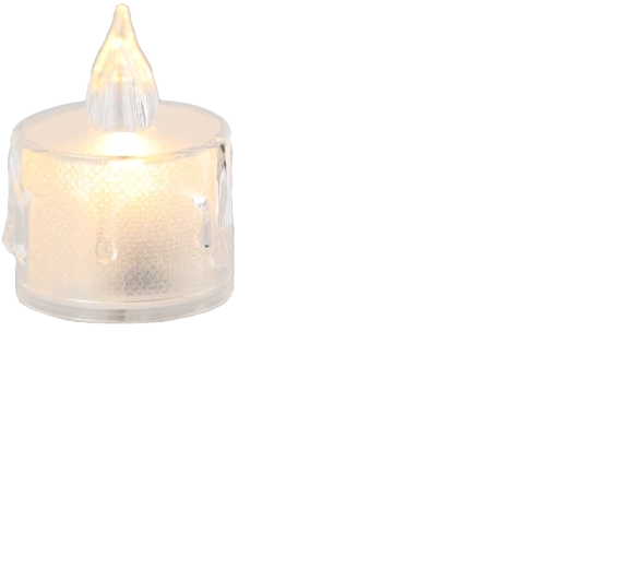 Lumière blanc chaud et effet réaliste