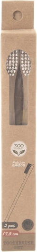 Brosse à dents en bambou (2 pièces)