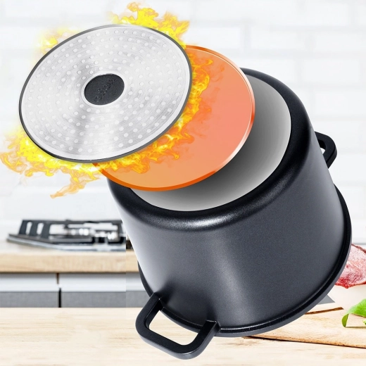 Chauffe rapide et uniforme sur toutes les plaques