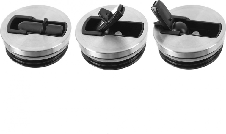 Couvercle étanche et conception en inox durable