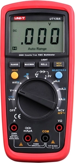 Multimètre numérique Uni‑T UT139A true RMS