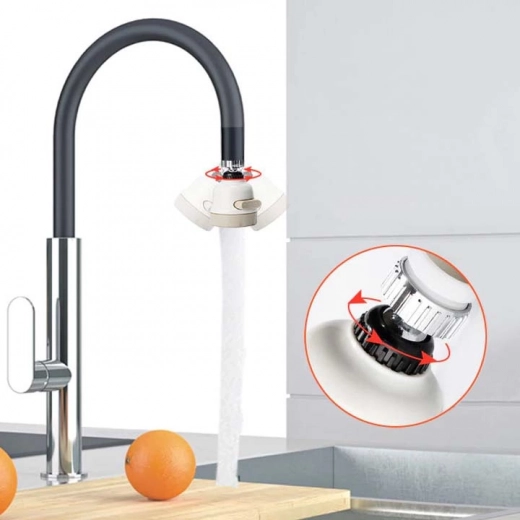 Rotation fluide à 360° pour un guidage précis du jet