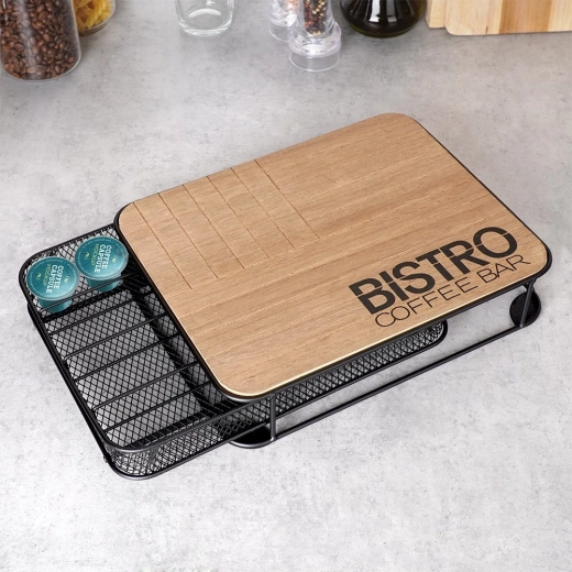 Surface supérieure stable pour machine à café