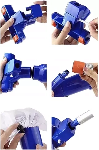 Utilisation facile avec raccordement au tuyau