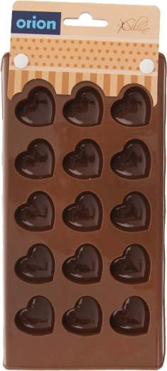 15 pralines en forme de cœur en une seule fois