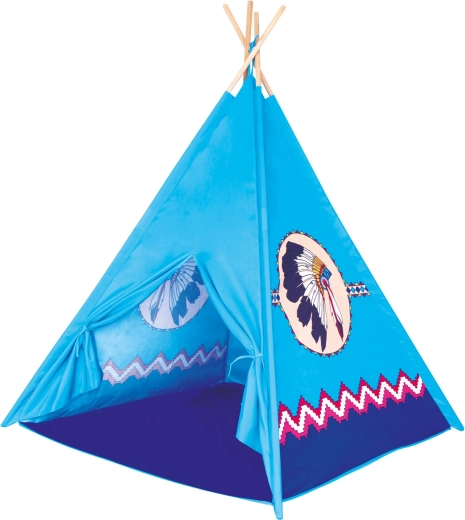 Bino tipi indien bleu
