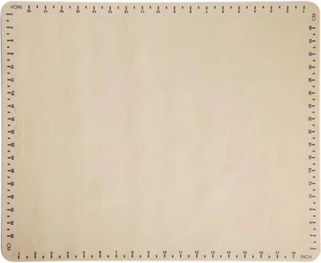 Plan de travail en silicone pour pâte TORO 52 × 42 cm, crème
