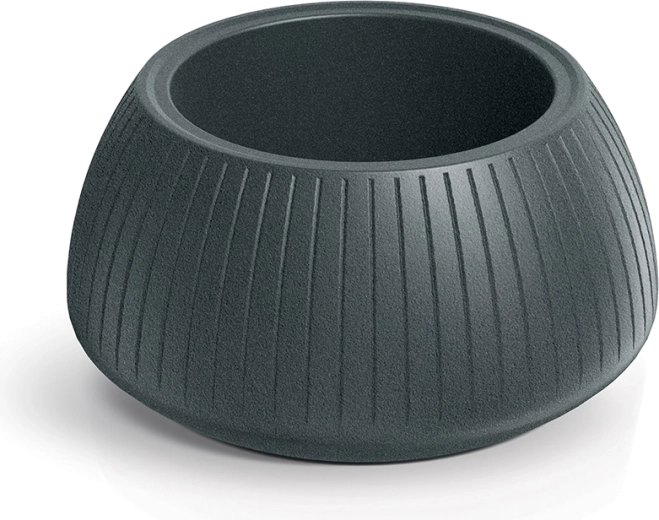 Cache-pot Coro Bowl 40 cm graphite