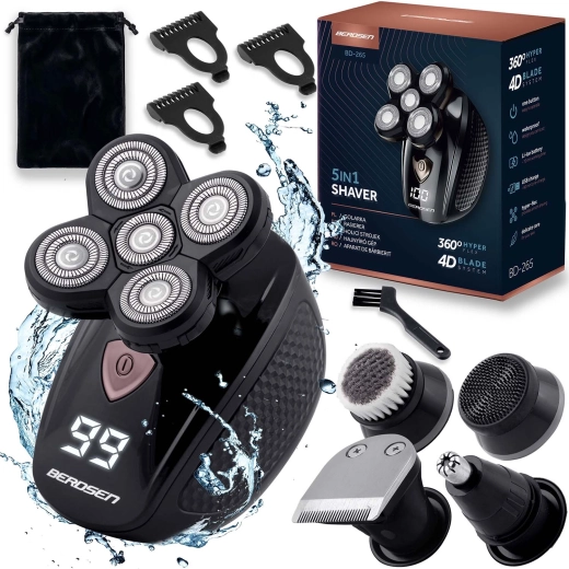 Rasoir électrique Berdsen BD-265 noir