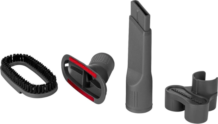 Brosse universelle et accessoires pratiques