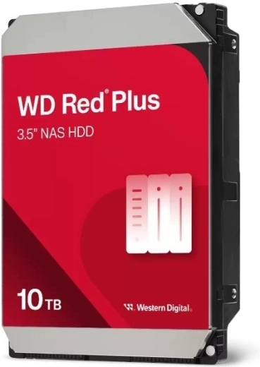 Western Digital WD Red Plus 10 To 3,5" HDD pour NAS