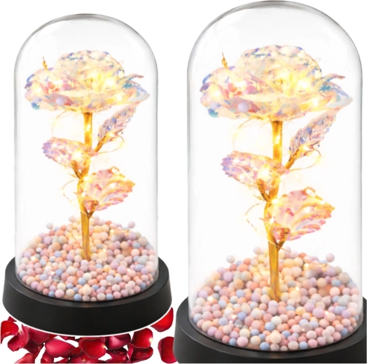 Jeu magique de lumière et de reflets