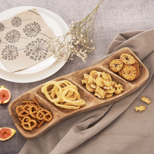 Quatre compartiments pratiques