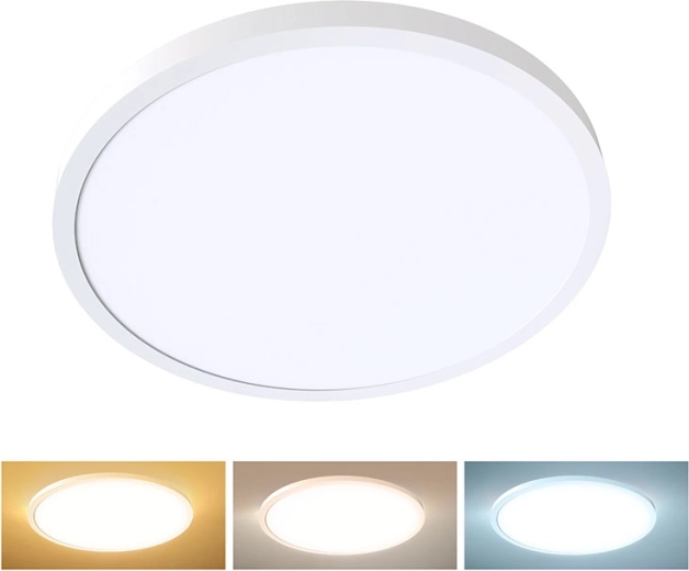 Plafonnier LED rond Solight 48 W 4800 lm 3CCT UGR<19