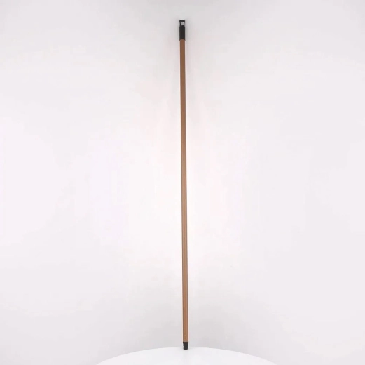 Manche métallique décor bois 130 cm