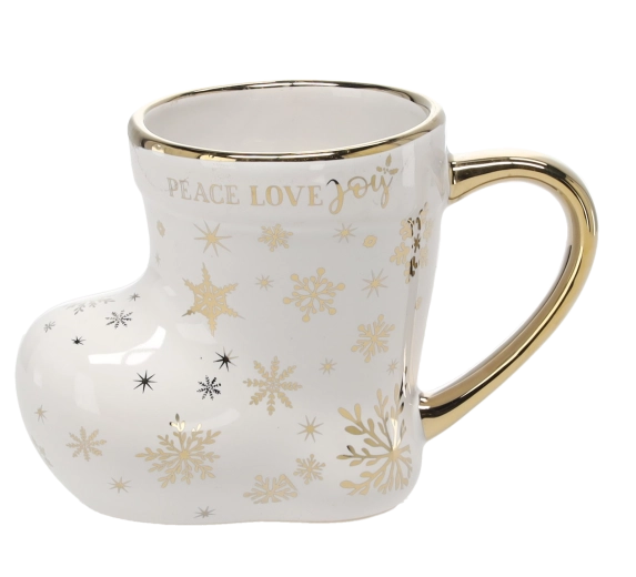 Émail porcelaine délicat et détails dorés