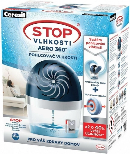 Ceresit Stop humidité AERO 360° appareil 450 g bleu