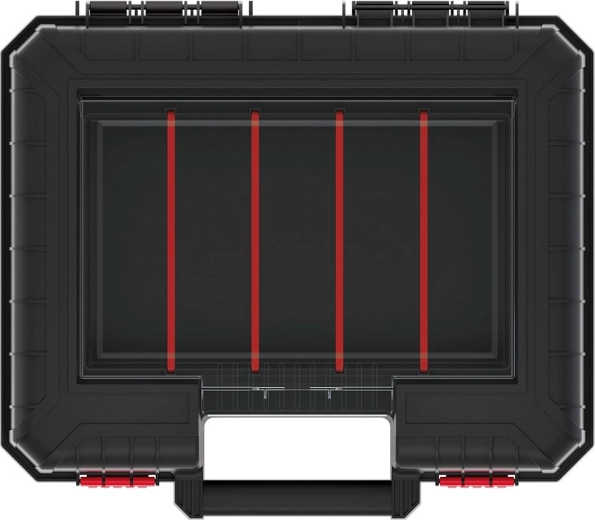 Organiseur transparent avec couvercle en polycarbonate