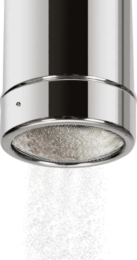 Saupoudrage fin et uniforme sans grumeaux