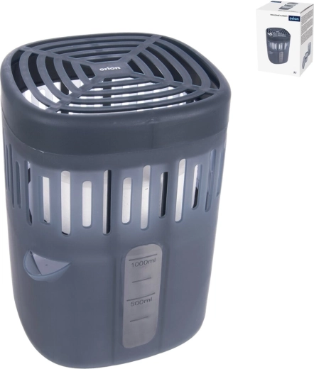 Absorbeur d'humidité Orion avec recharge remplaçable 450 g noir