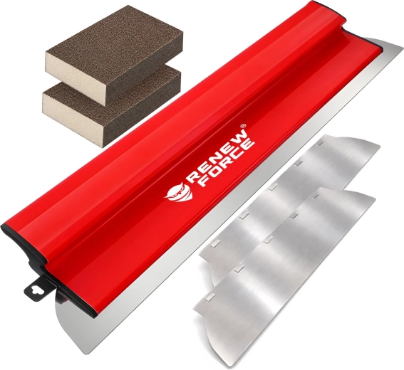 Lame de lissage Renew Force pour enduits 40 cm