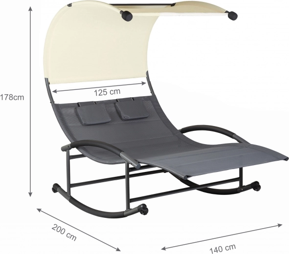 Cadre en acier robuste et déplacement facile