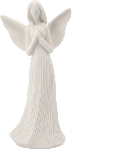 Élégante décoration en forme d’ange