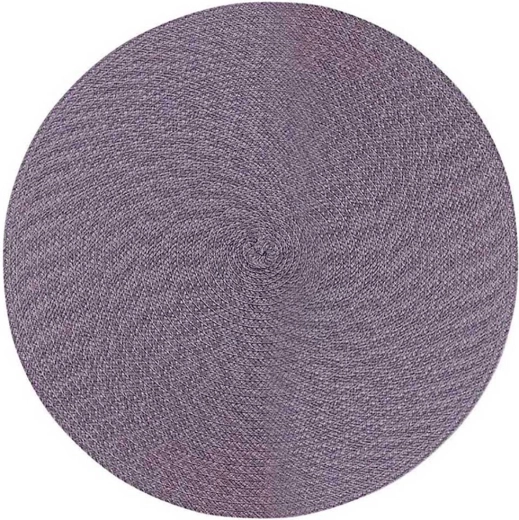 Set de table Altom Design en PP aspect paille 38 cm violet