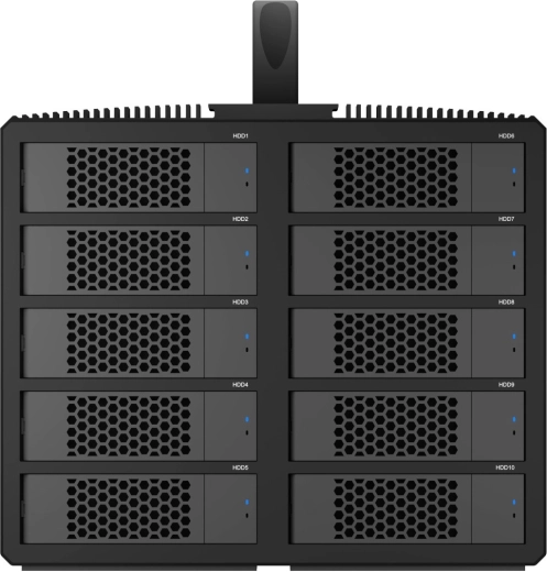 Icy Box Diamond Case 3710 boîtier externe pour 10 disques SATA