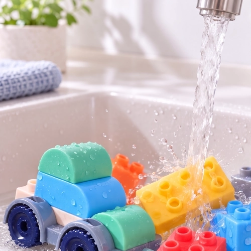 Lavables et adaptées aussi au jeu dans l’eau