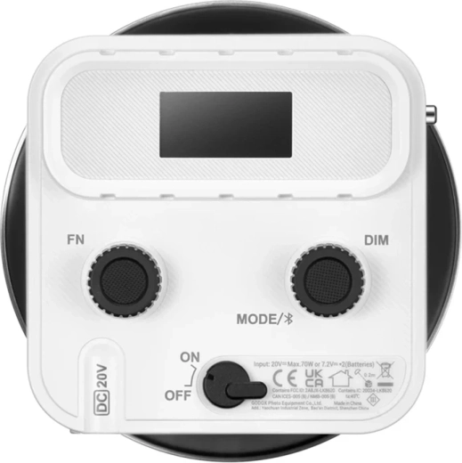 Alimentation secteur et batterie, avec commande confortable