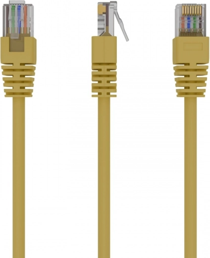 Câble patch Cat 5e UTP jaune, 1,5 m