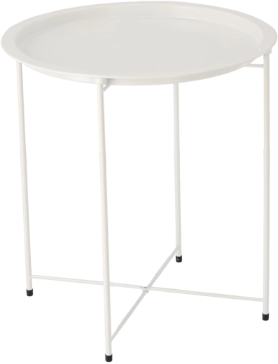 Plateau rond à rebord sécurisé