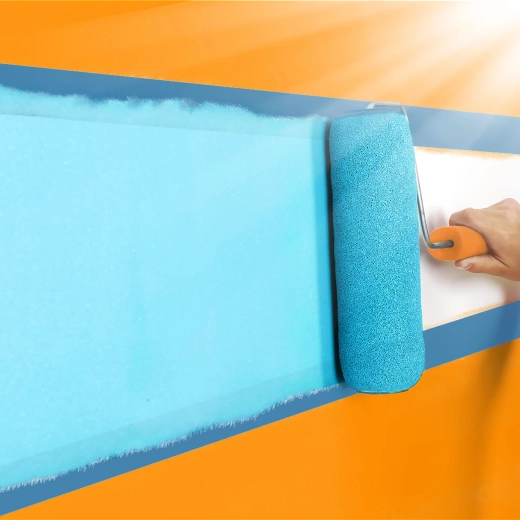 Lignes de peinture nettes et propres