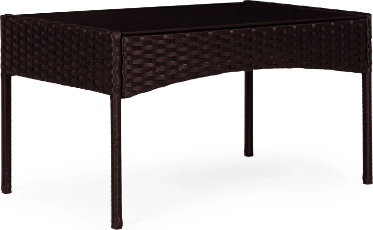 Table sûre avec verre trempé