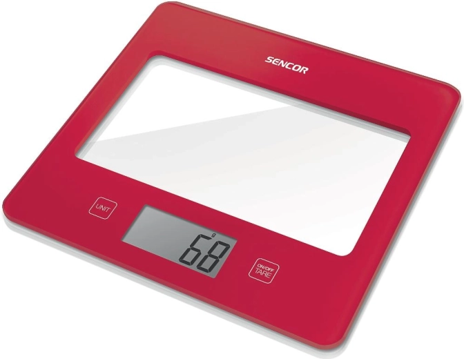 Balance de cuisine Sencor SKS 5034RD rouge