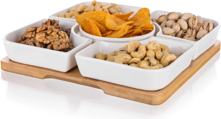 Idéal pour snacks, dips et hors-d’œuvre