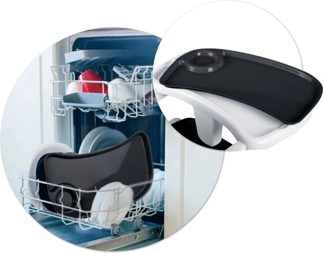 Nettoyage facile : plateau amovible et insert compatible lave-vaisselle