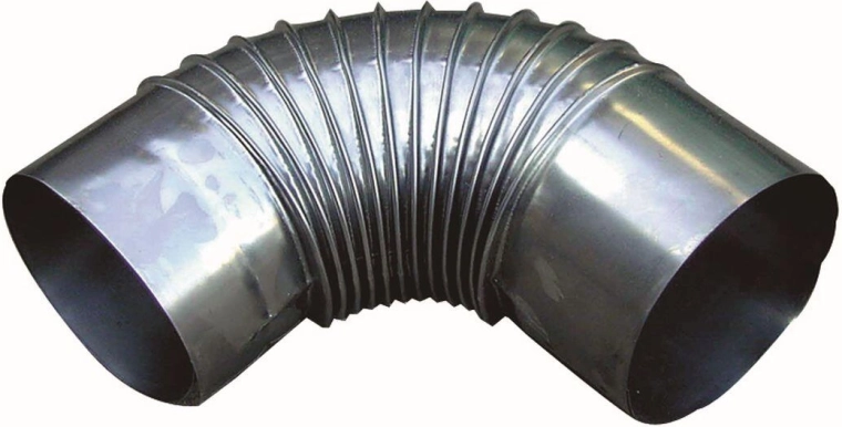 Coude de fumée 145 mm