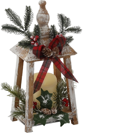 Décoration de Noël richement ornée